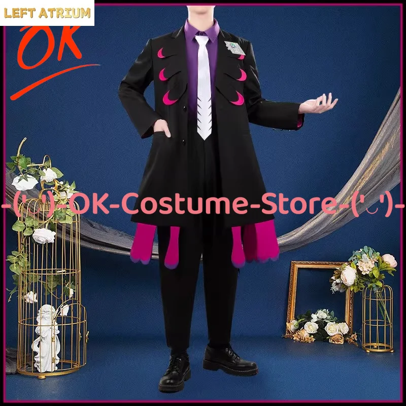 

[Customized Size] P.K.M Legends Z/A Corbeau Uba Cosplay Costume Outfit Halloween Carnival Party Uniform Suit