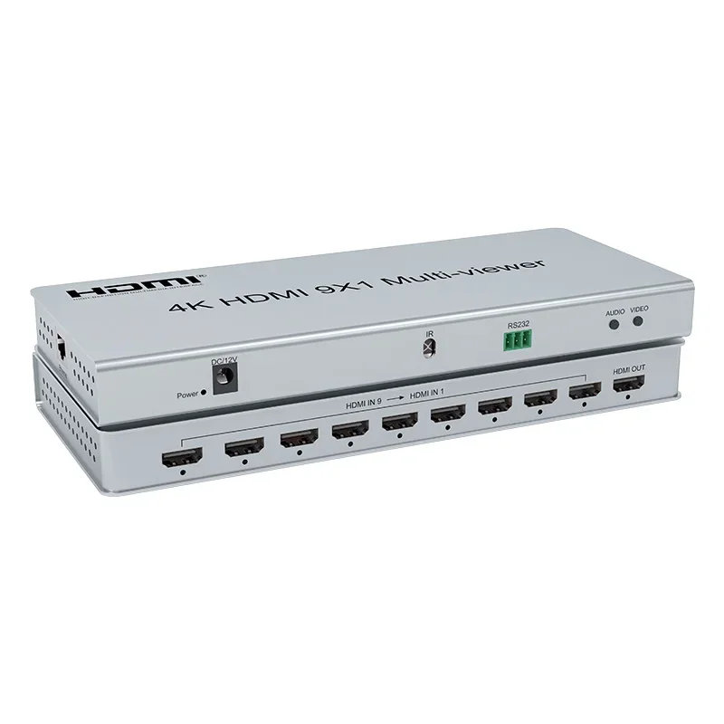 

In stockNew 4K 9x1 HDMI HDMI Switch 9 Ports