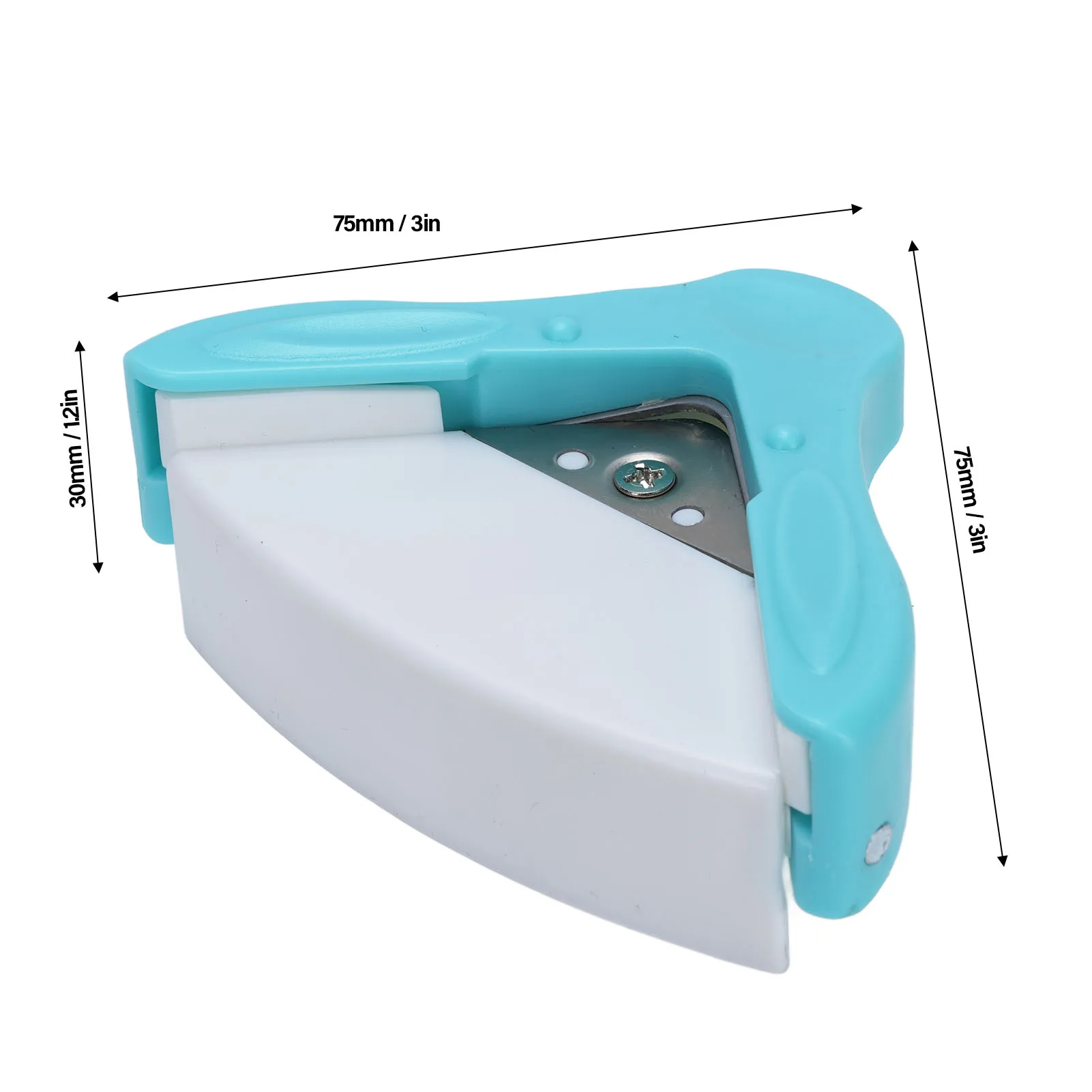 R5mm قاطع الزاوية المستديرة لكمة الزاوية القاطع للحرف اليدوية صفح صور سكرابوكينغ بطاقة صنع 4 ورقة A4 ورقة 80 جرام قدرة