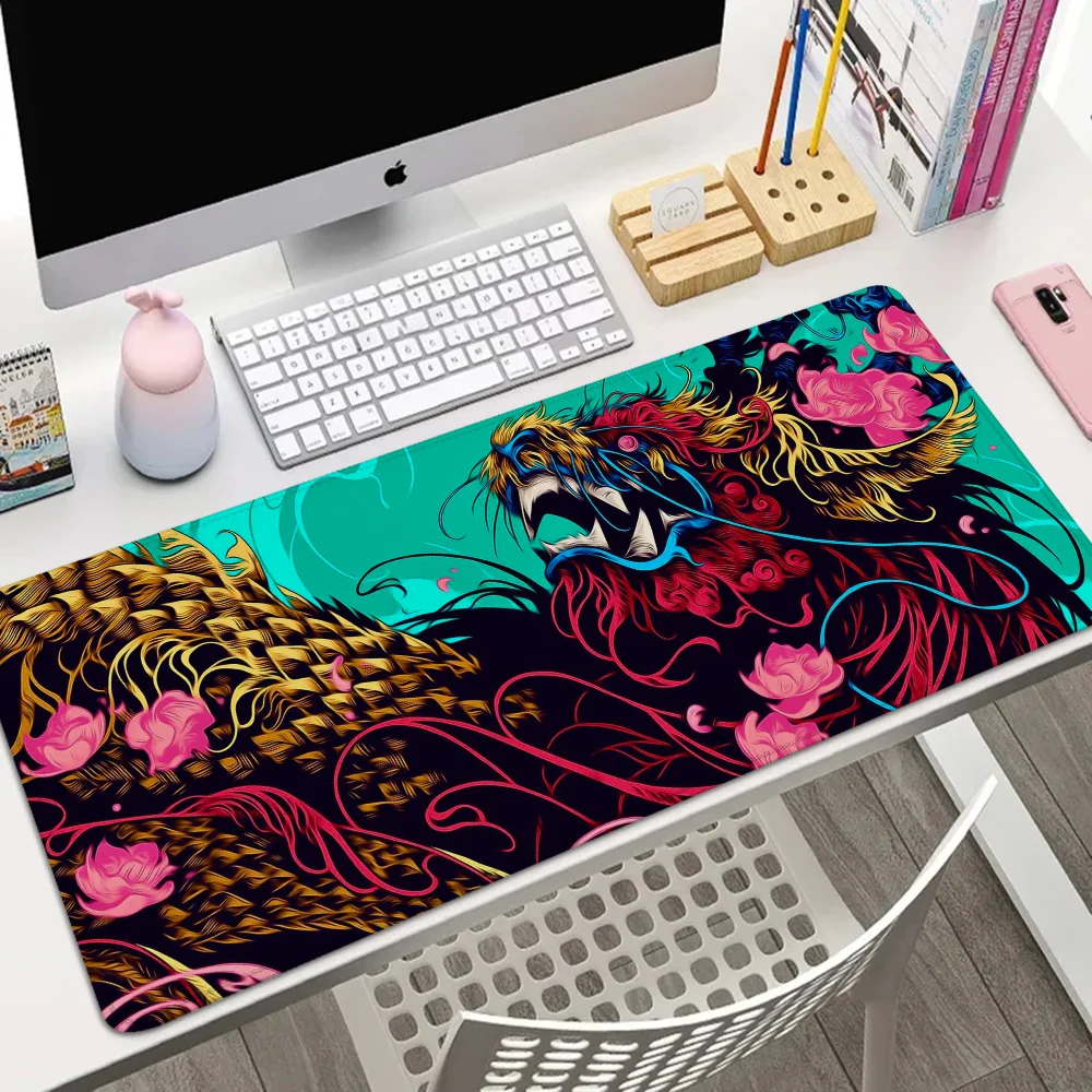 Dragon Mouse Pad Large Office Accessories for Desk Mat Mousepad Gamer Gaming Mats Keyboard Xxl Mause Carpet 900x400 Computer Rug