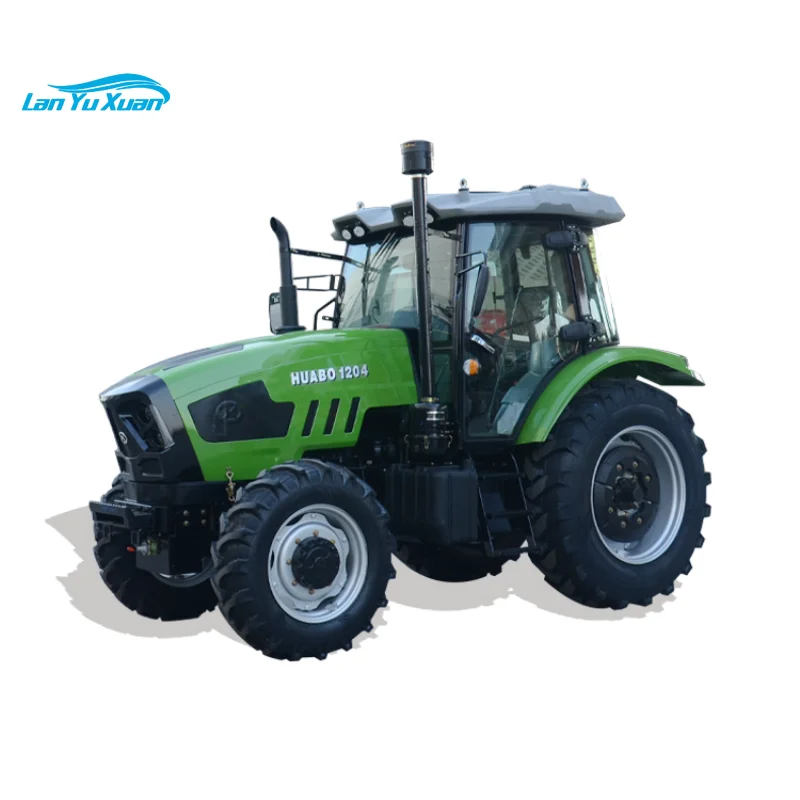 China cheap 50hp 60hp 70hp 80hp 90hp 100hp 120hp 160hp 180hp 4wd front end loader farm agricultural tractor with front