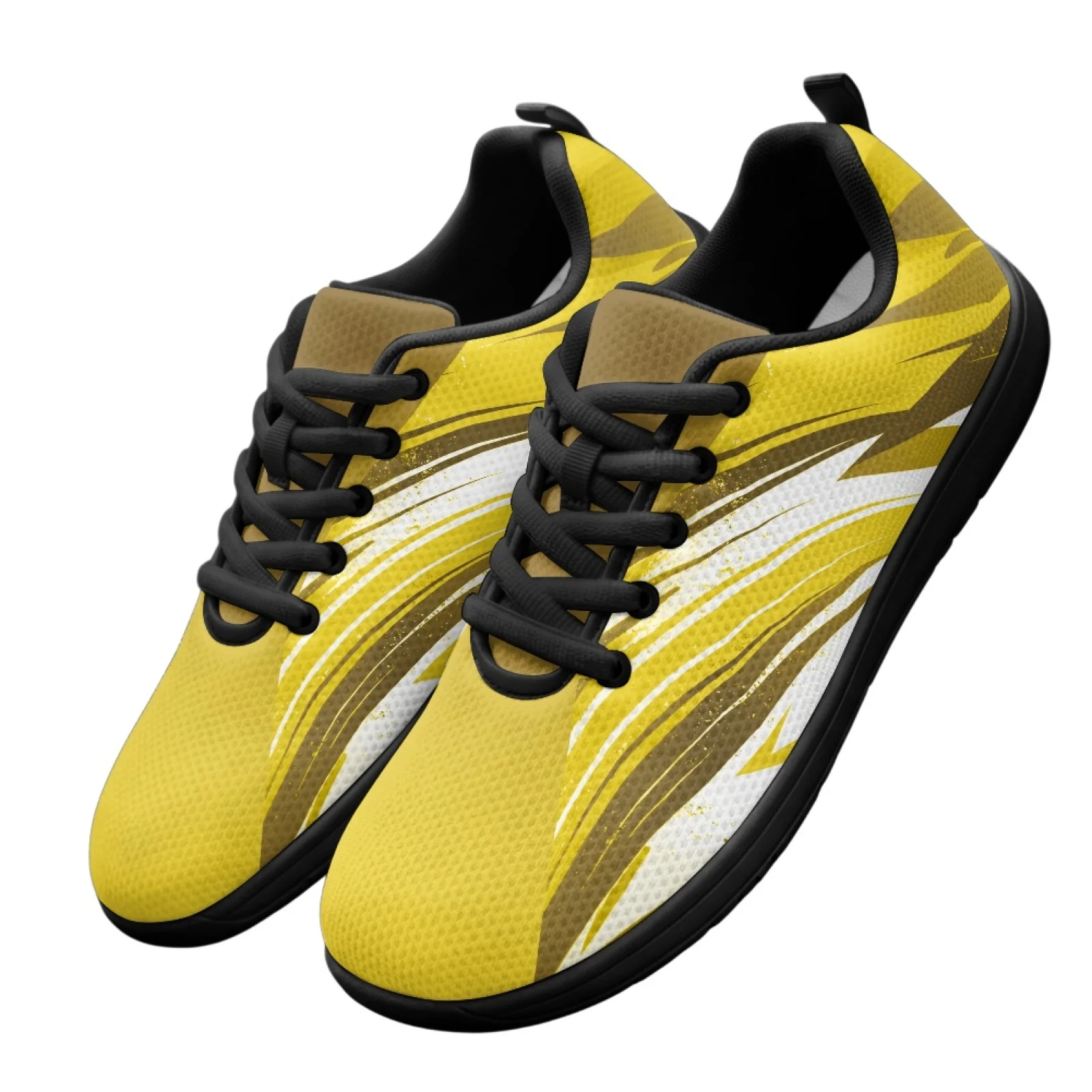 PENSTROLL Abstract Stripe Comfortable Cross Training Shoe Backless Tennis Sneakers for Men Lightweight Men's Running Shoes