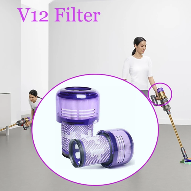 Dyson v12の交換用フィルター、スリム、検出、スリム、動物、コードレス、絶対的、真空フィルター