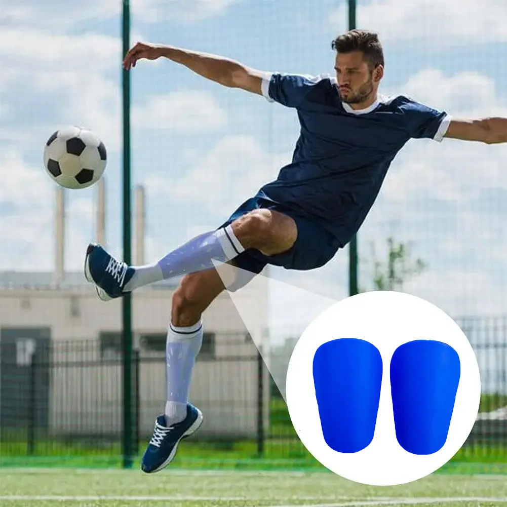 1Pair Mini Shin Pad Wear-resistant Shock Absorbing Soccer Leg Protector Football Training Shin Guard Soccer Training Shank Board