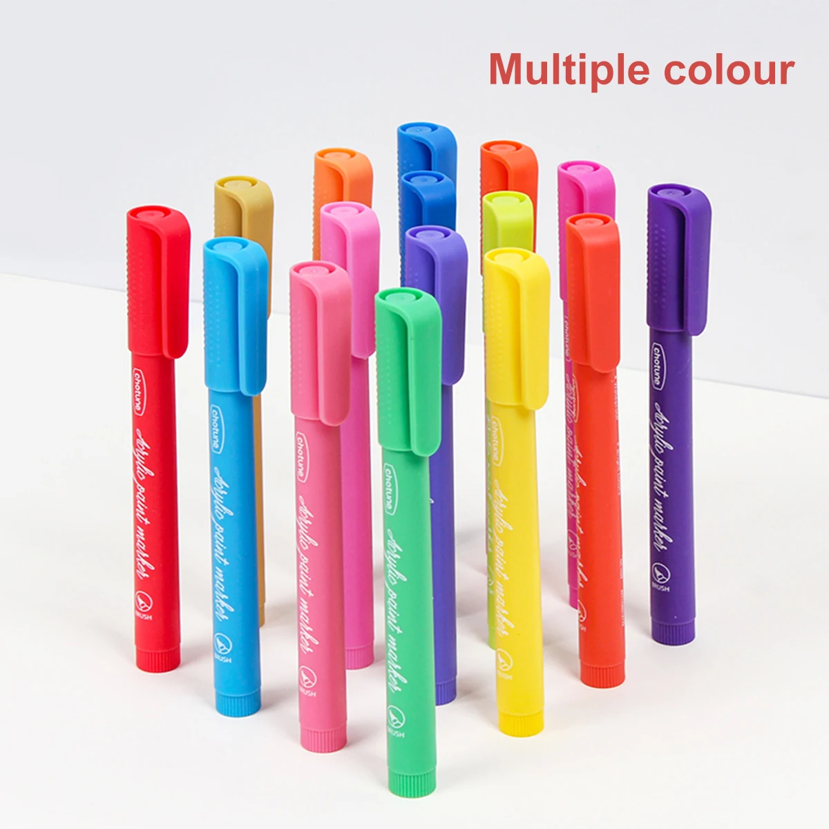 

DIY Creative Soft Head Watercolor Marker for Students and Children To Doodle, Draw and Paint School Teaching and Office Supplies