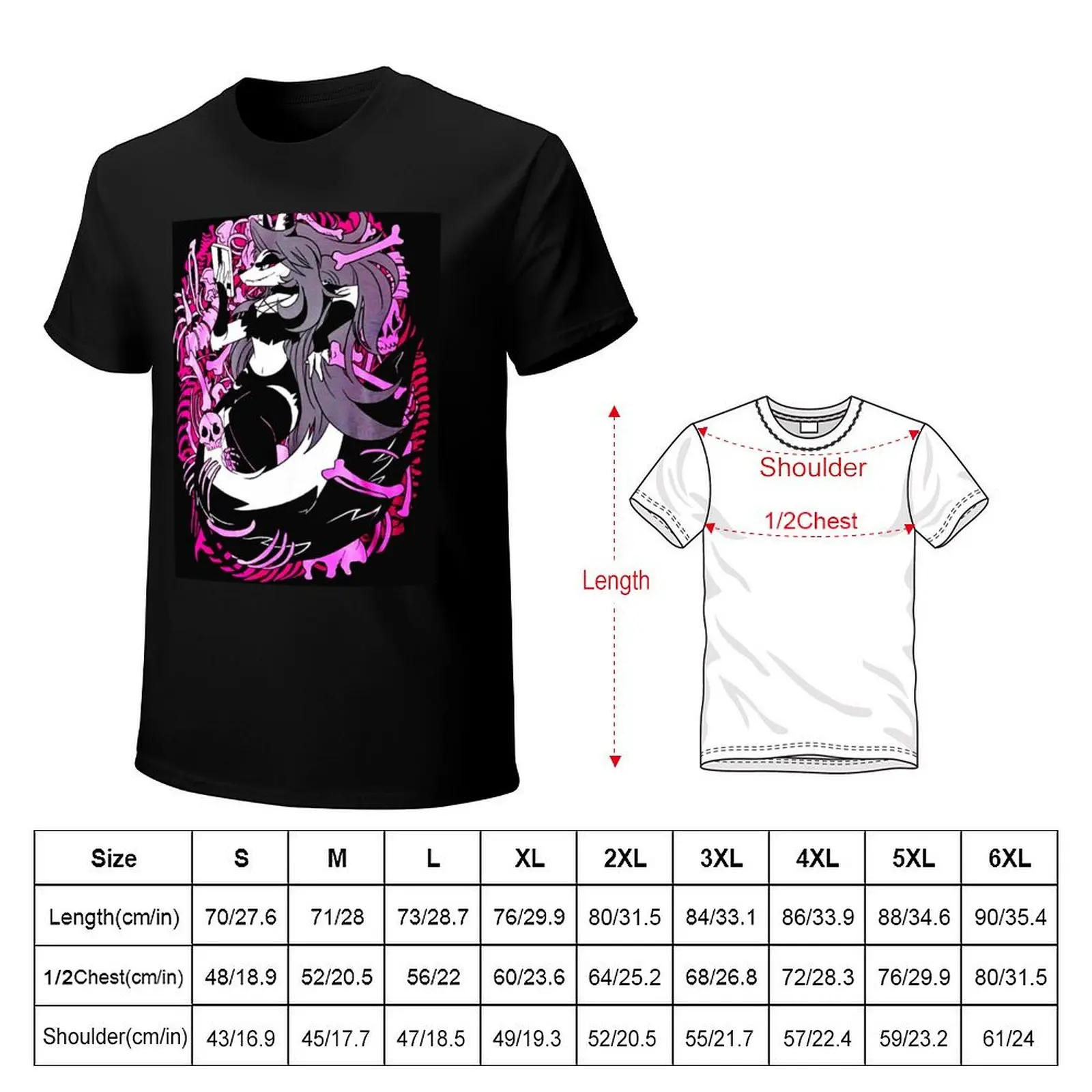 Helluva Boss Loona T-Shirt Sports Basic Short Sleeve T-Shirt