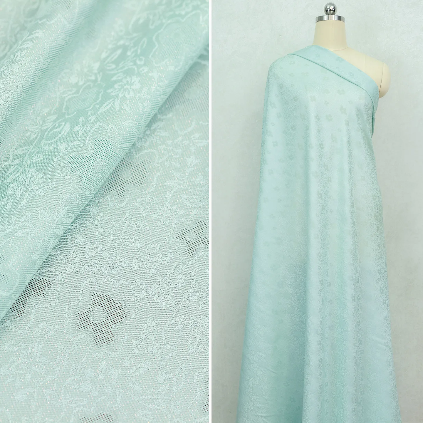 High Quality Bi-Color Smoky Silk Woven Twisted Rosang Silkworm Silk Fabric Han Clothing Chinese Style Cheongsam Cloth