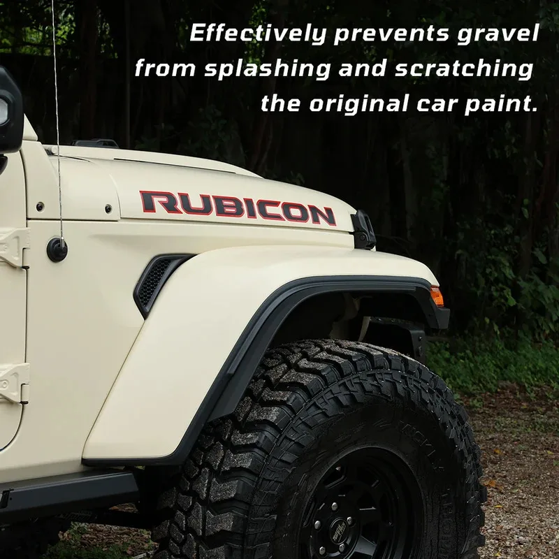 

Factory Hot Selling Off-road Wider Wheel Eyebrow Fender Flare Kit for Gladiator JT 2007-2022 - Extension Strip with Stylish Eye
