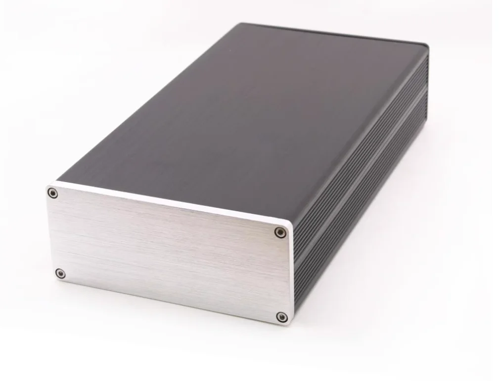 

1306 Full Aluminum Enclosure / mini amplifier case/ Preamp box/ PSU chassis