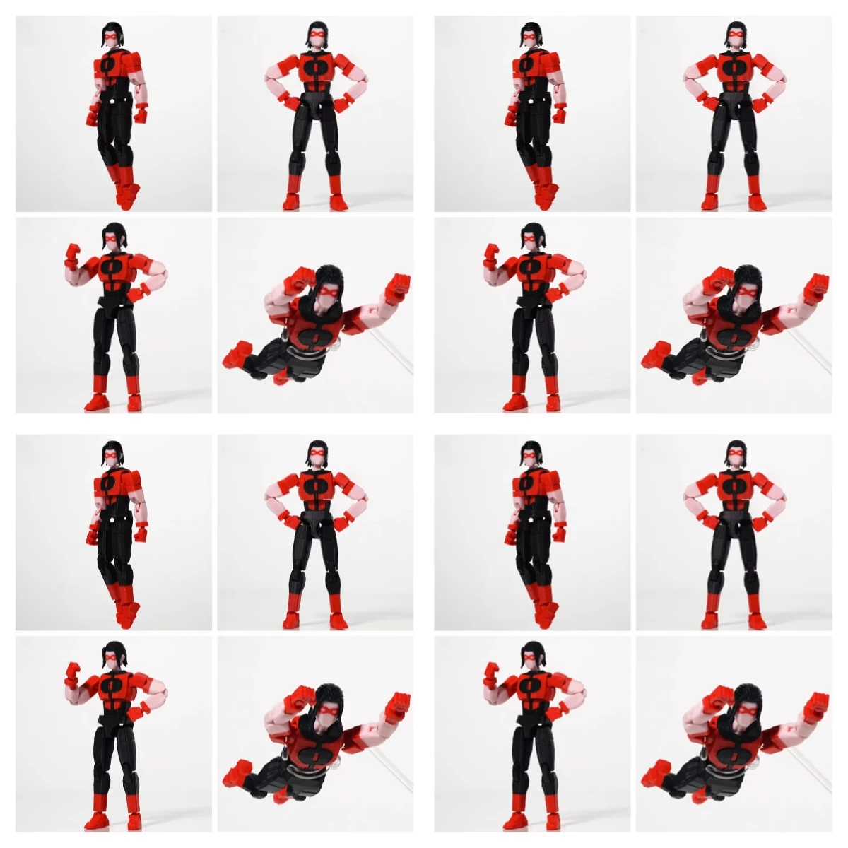 Super 3D 3D Printed Oliver Grayson Kid Omni-Man Invincible Boy Dummy13 T13 Multi-Jointed Movable Shapeshift Action Figure Toys