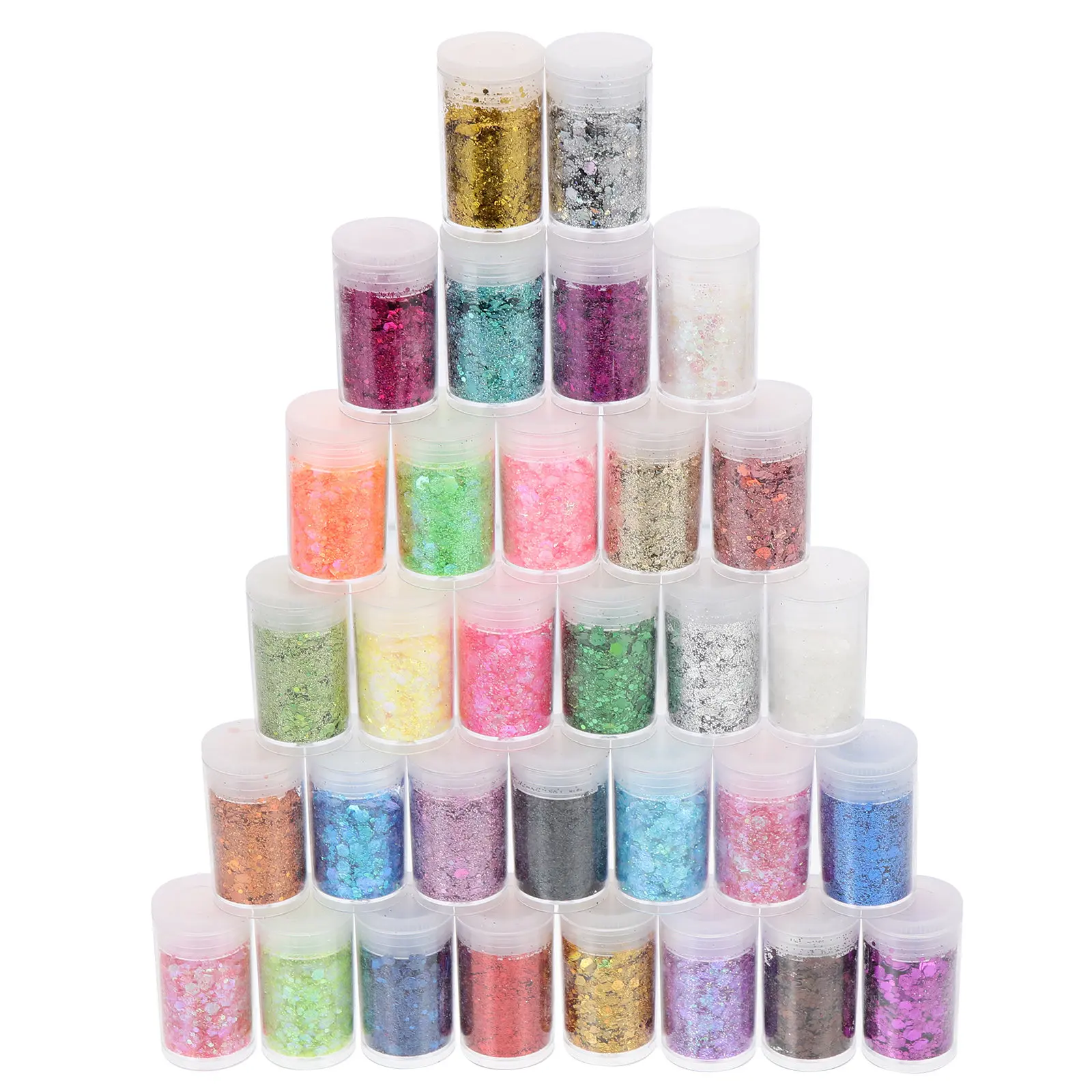 Boxed Manicure Sequins Nail Glitter Sequins Shimmer Effect for Gel Extensions Acrylic Nails Festivals Parties Glitter for Resin