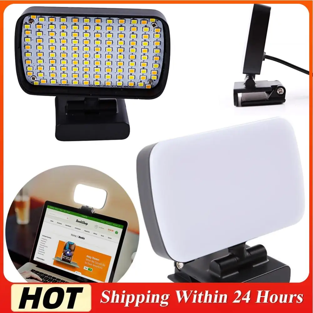 

Освещение для видеоконференций 3000K-6500K Веб-камера с зажимом для видеосъемки для самостоятельной трансляции/прямой трансляции