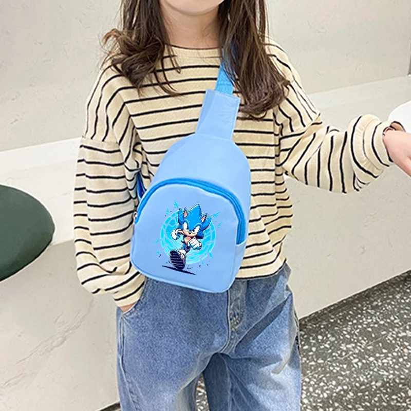 

Soniced Shoulder Bag Large Capacity Portable Chest Bag Boys Girls Cute Cartoon Cartoon Pattern Small Shoulder Bag Birthday Gift