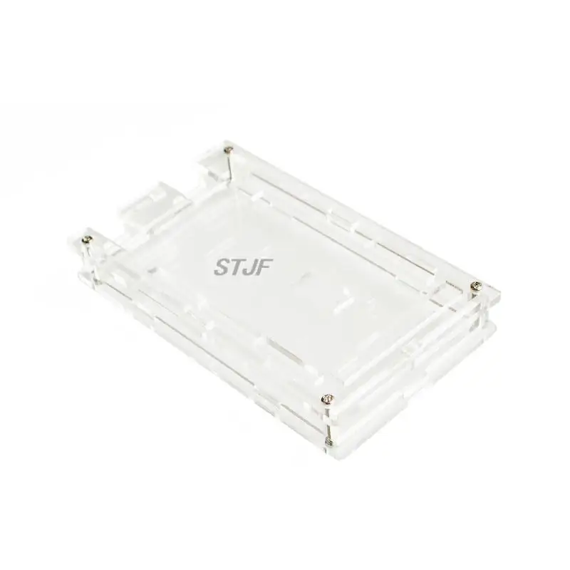 Enclosure Transparent Gloss Acrylic Box Compatible for arduino Mega 2560 R3 Case