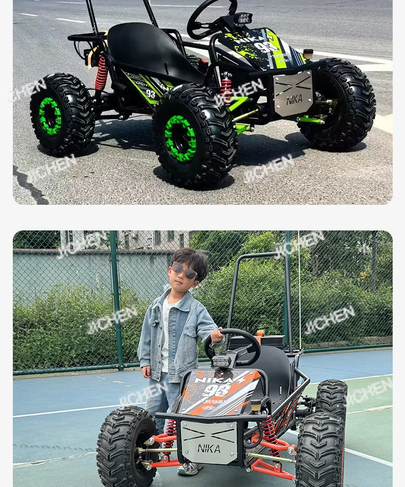 دراجة نارية كهربائية كارت ATV بأربع عجلات على الطرق الوعرة للبالغين على الطرق الوعرة بلازا تأجير ATV