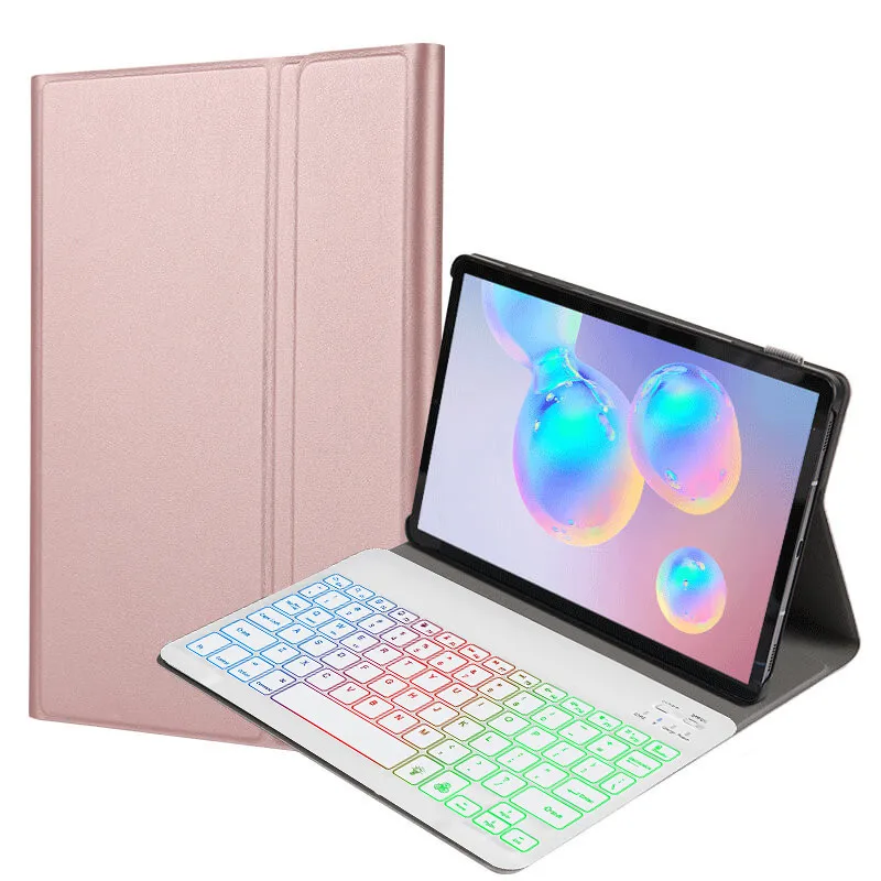 Cover per Tablet per tastiera Xiaomi Pad 5 custodia per tastiera retroilluminata arcobaleno per tastiera Teclado Mi Pad 5 Mi Pad 5 Pro Funda