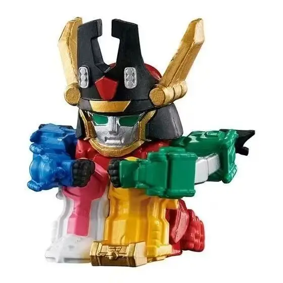 Bandai cápsula brinquedos super sentai robô grande besta dentes divinos latidos rei haokuai wang dalian rei anime modelo brinquedos presentes