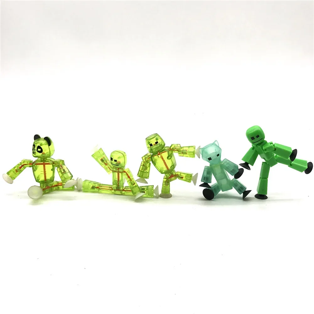 Sucker Robot Game Action Figure Role Play Sticky Robot Doll Toy Kids Gifts Clear Animal Loose Pick Yours No Box