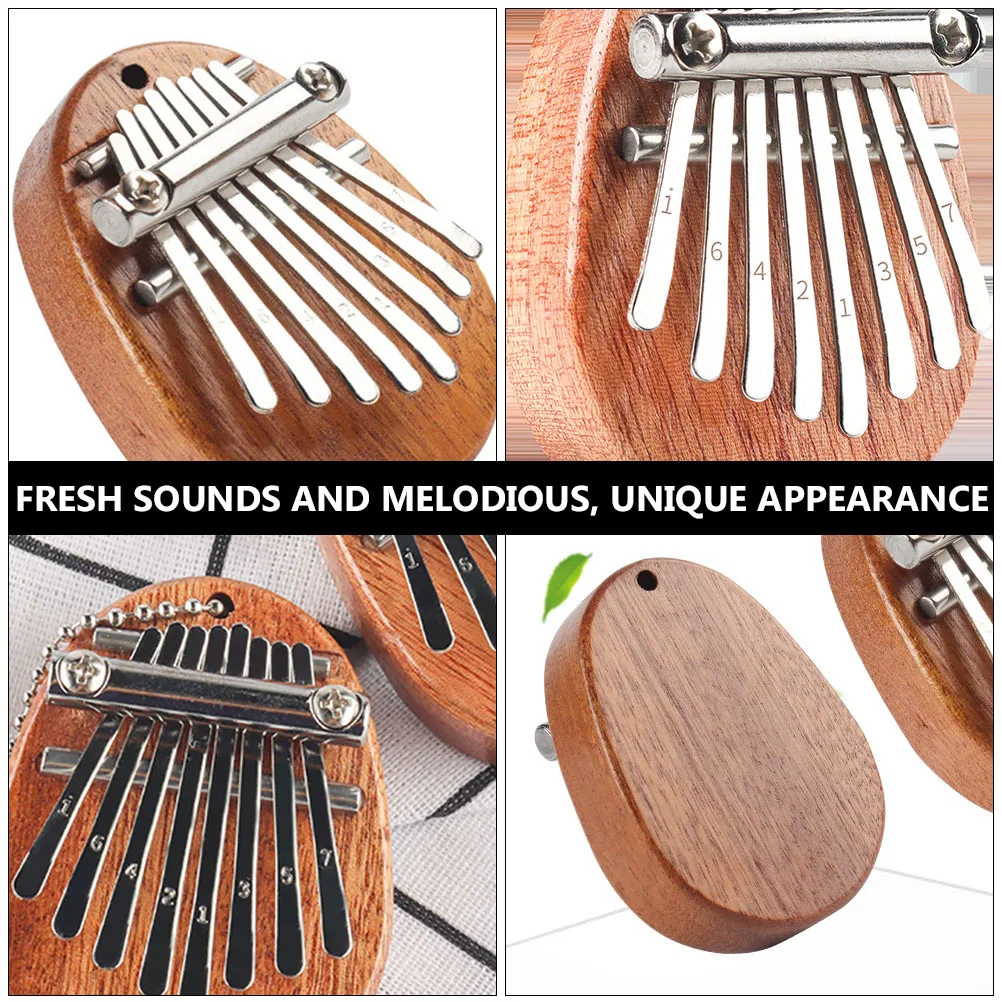

Thumb Kalimba Finger Piano Electronic Instrument Wooden African Musical Mini Child