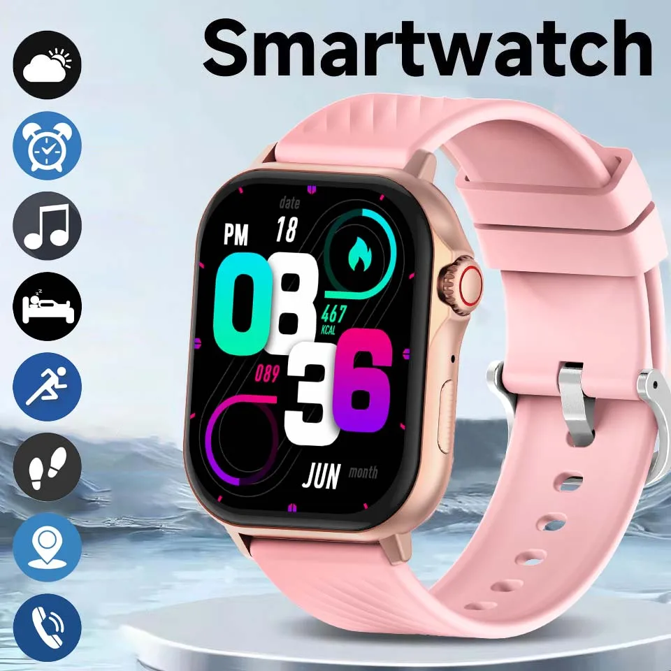 

2026 New Smart Couples' Watch Multiple Sports Modes Long Battery Life Wireless Calling and Smartwatch for Gift