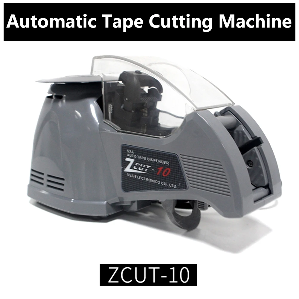 

ZCUT-10 Automatic Packing Tape Dispenser Adhesive Tape Cutting Machine Paper Cutter Office Packing Tools Office Equipment DIY