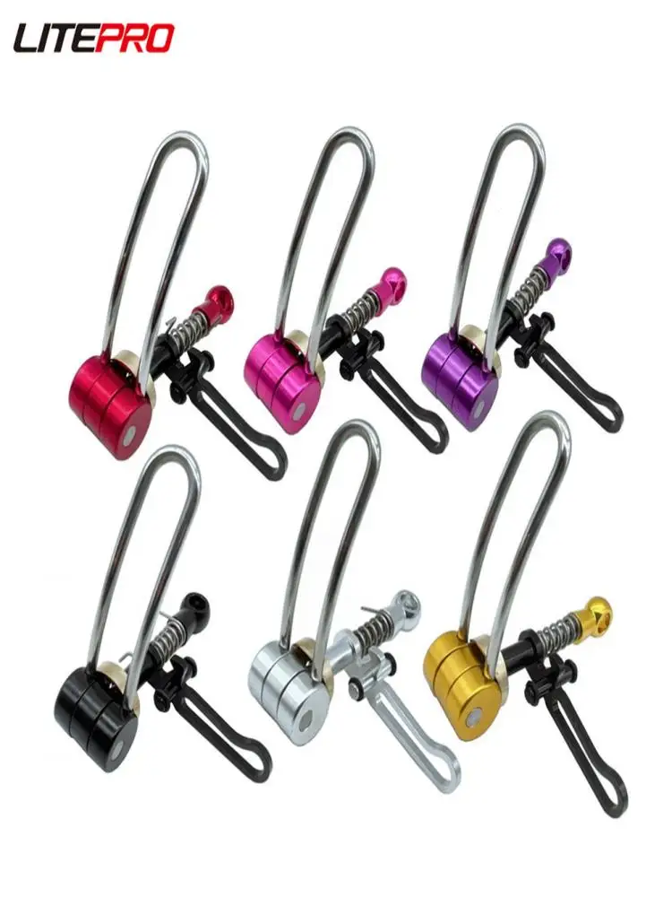 AliExpress NONE Litepro For Brompton Bicycle Titanium Alloy Seatpost Clamp SP01 Folding Bike Seat Tube Clip