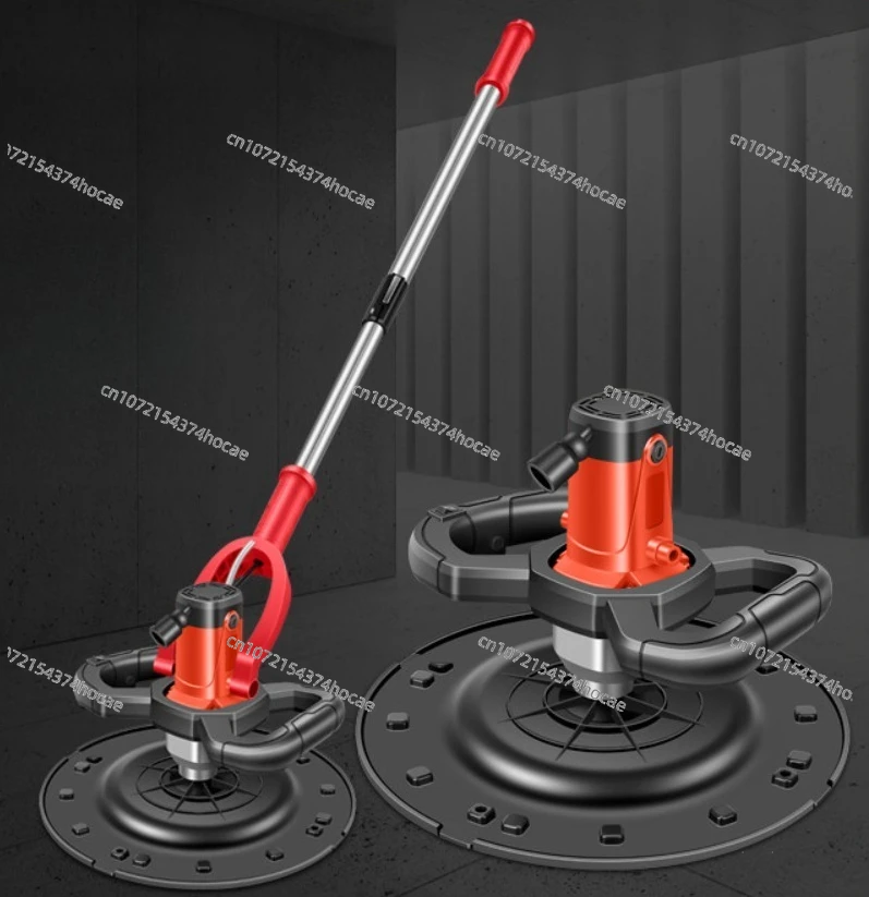 Handheld Concrete Finishing Tool For Leveling And Polishing Floors And Walls