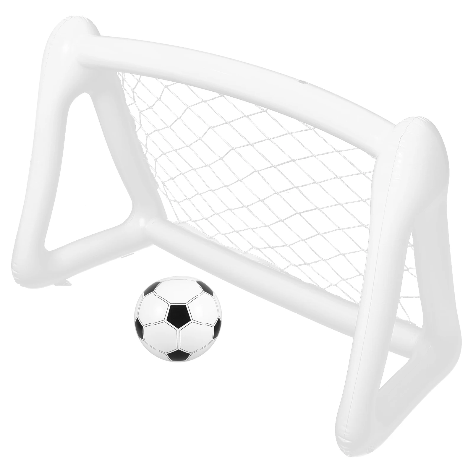 

1 Set Foldable Inflatable Goal Portable Net Backyard Outdoor Play Football Training Lightweight Frame Mini Football Gate