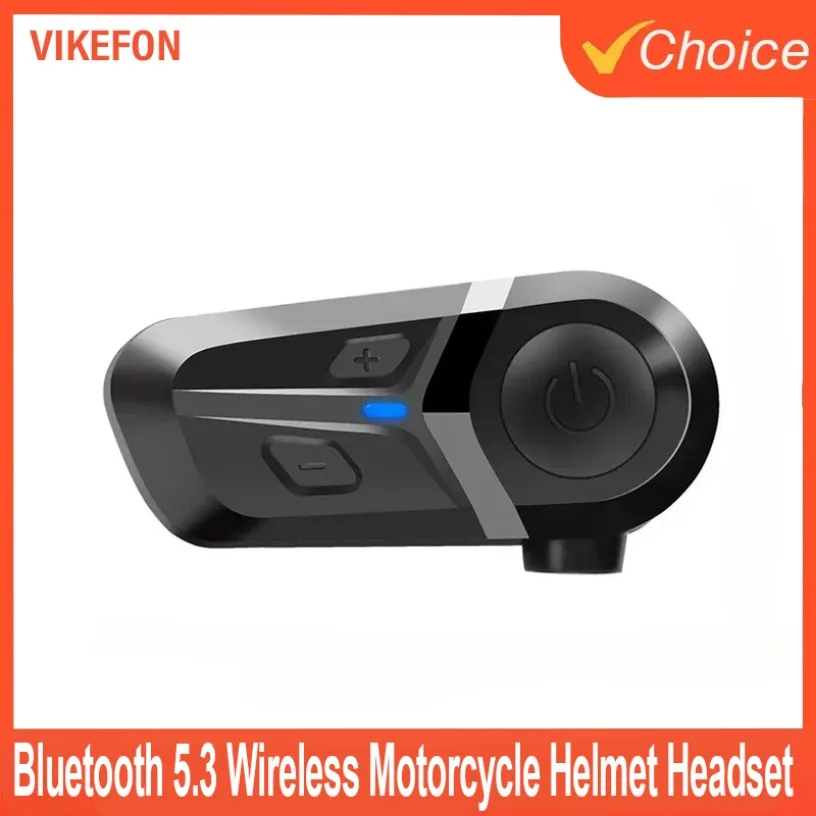 

Motorcycle Helmet Headset Waterproof Wireless Hands-free Call Phone Earphone Music Player for Moto Helmet Bluetooth 5.3