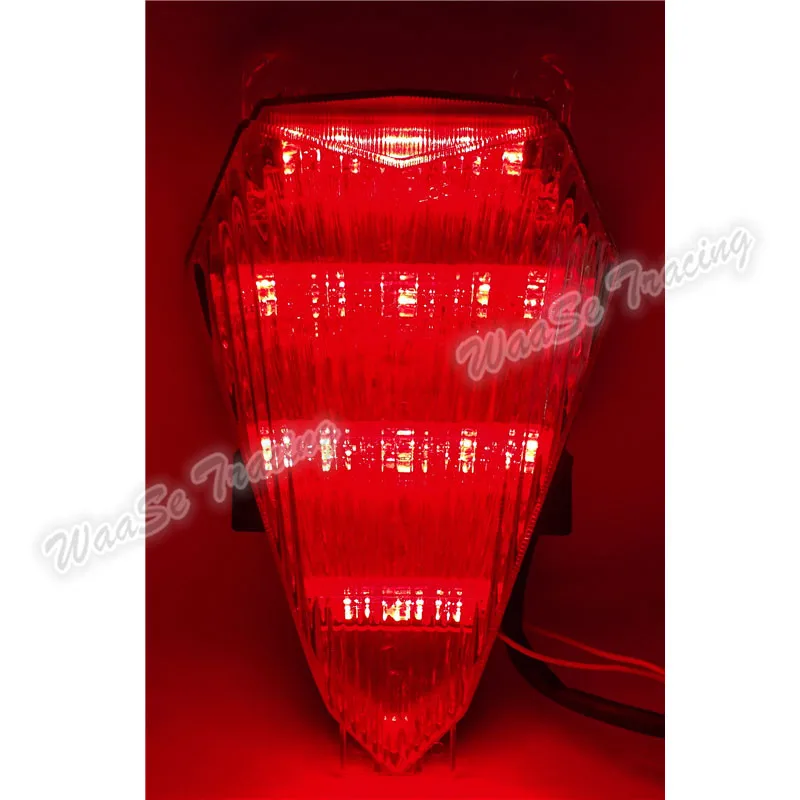 Waase Für Yamaha YZF R6 2006 2007 Rücklicht Hinten Schwanz Licht Brems Blinker Integrierte LED Licht