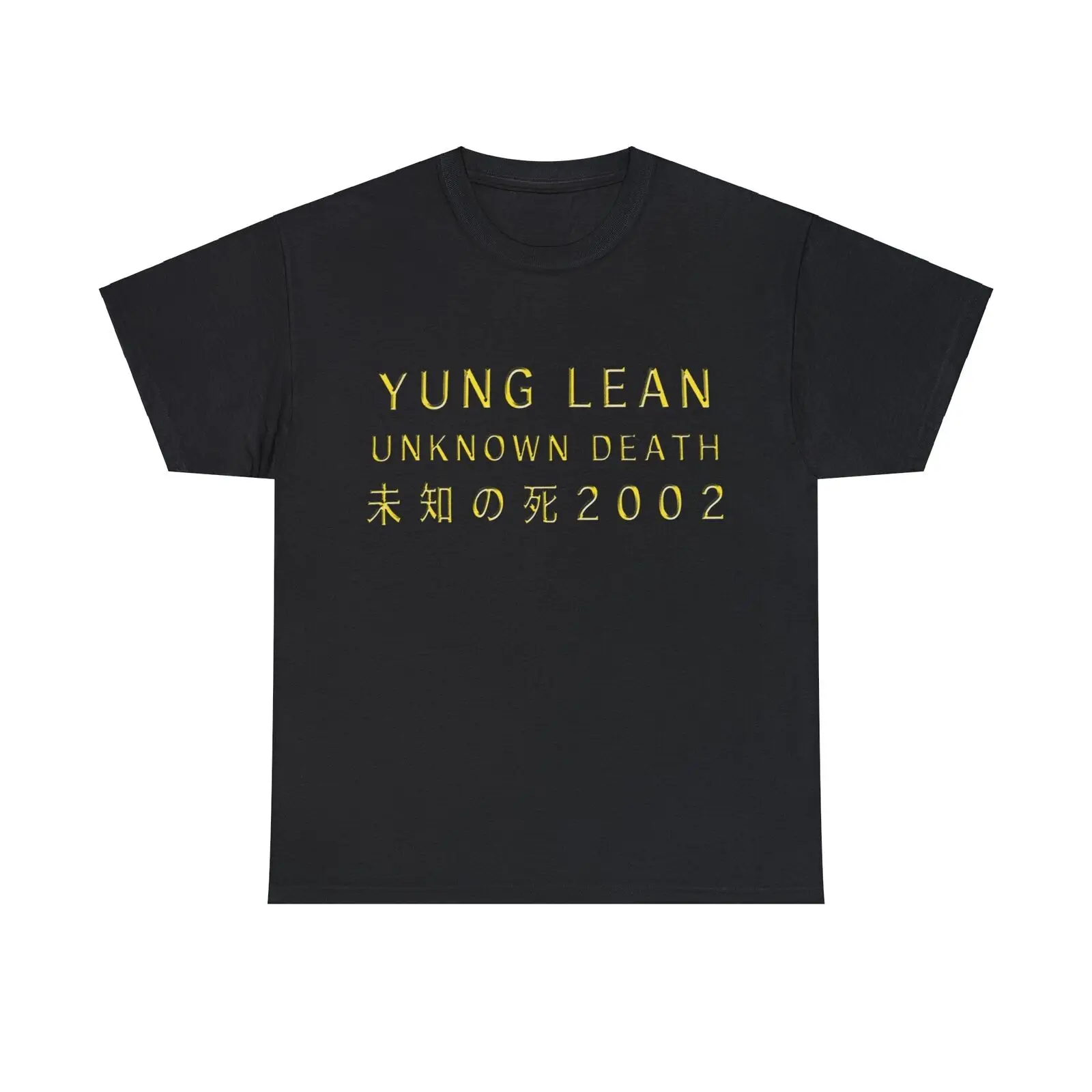 

Yung Lean Unknown Death 2002 Album Tour Merch Tee T-Shirt - All Colors and Sizes