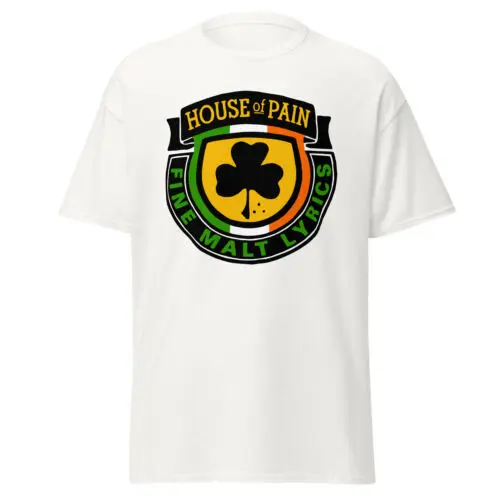 House of Pain Fine Malt Lyrics Logo Front/Back Print Jump Around T-Shirt