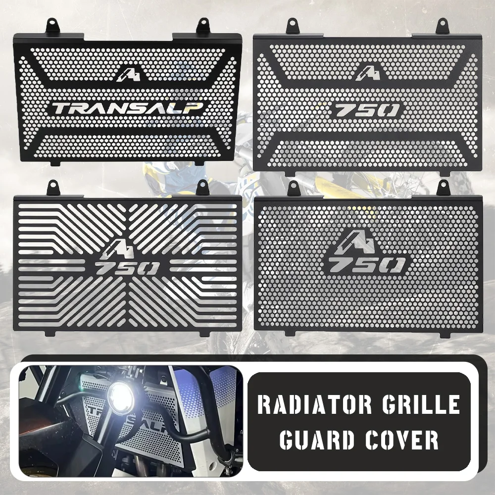 

For Honda TRANSALP XL750 2023 - 2025 XL 750 Motorcycle Accessories Radiator Guard Grille Protector Cover Cooler Grill Protective