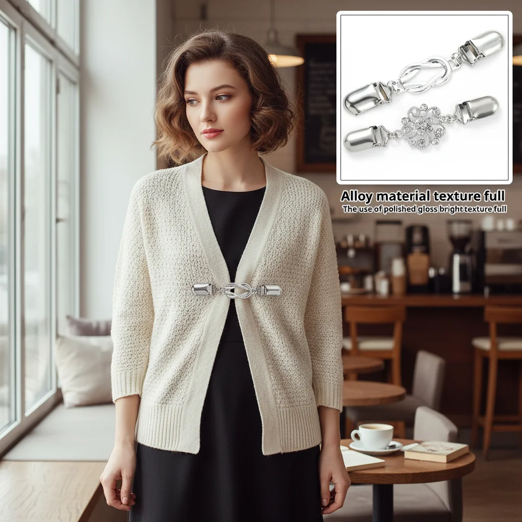 

Винтажные броши-заколки для свитеров и кардиганов со стразами для женщин и девушек - Модные аксессуары для рубашек