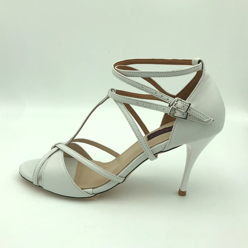 NEW Argentina Tango Dance Shoes  Party Shoes Wedding Shoes  leather outsole T6232WL 9cm heel 7.5cm available shipping free