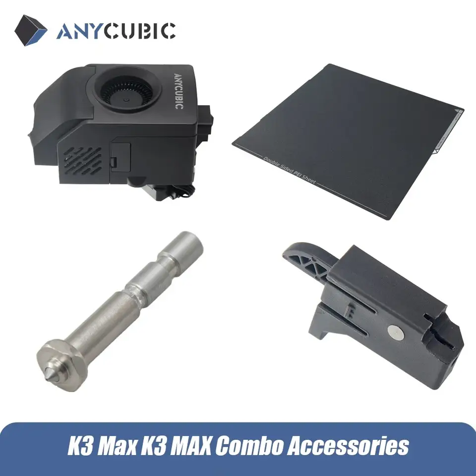 ANYCUBIC Kobra 3 Max مجموعة ملحقات تجميع رأس الطباعة Kobra 3 Max   فوهة Hotend 0.4 مم
