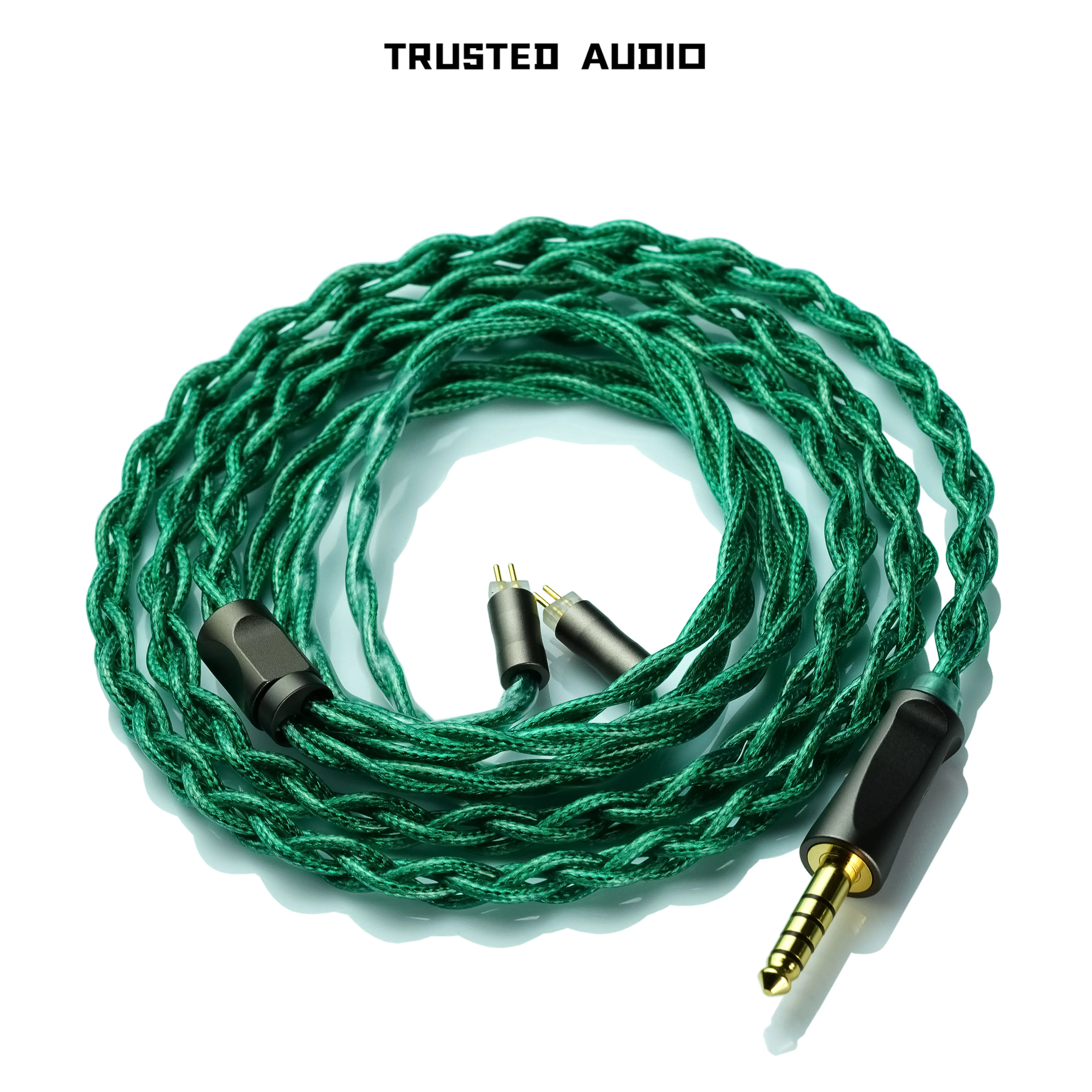 

【Trusted Audio】Tempered Jade Silver-Plated OCC & Annealed Copper Hybrid IEM Upgrade Cable (0.78 2pin/MMCX Connector)
