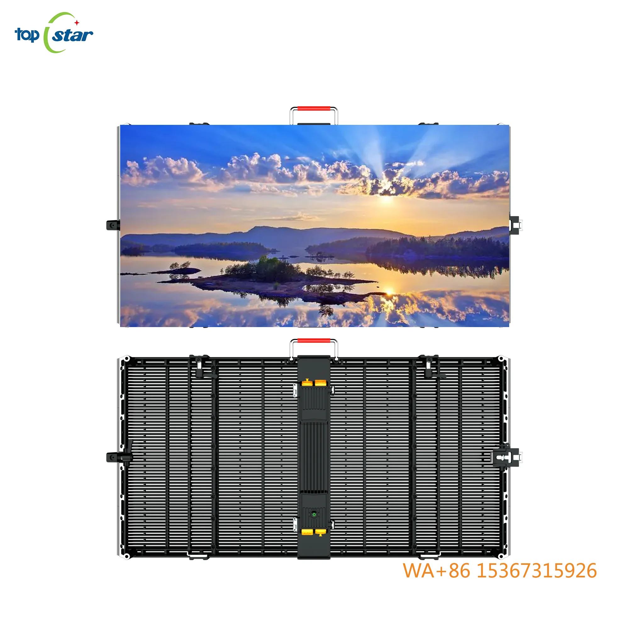 

P3.9 Ultra Light Quick Install Waterproof Outdoor Transparent LED Advertising Screen