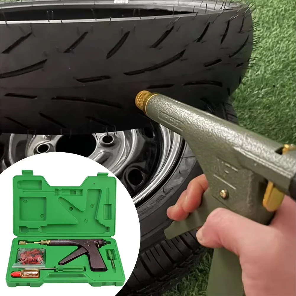 With Mushroom Plug Wear Resistant Tire Maintenance Tool For SUV Auto Bike Car Tire Block Air Leaking Tire Repair Rapidplug Kit