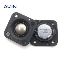 AUIN 2Pcs 48MM Square Audio Speaker 4 Ohm 20W Tweeter Speakers Silk Membrane HIFI Music DIY Home Theater Ultrathin Loudspeaker