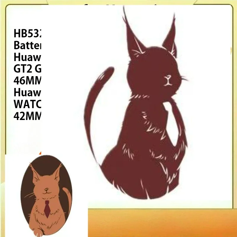 HB532729ECW Battery for Huawei Watch GT2 GT 2 Pro 46MM  For Huawei WATCH 2 GT2 42MM