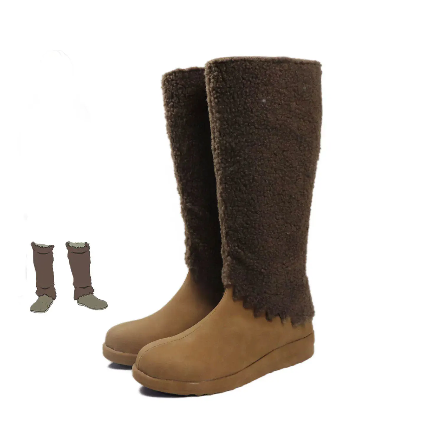 Fushi Cosplay Schuhe Spiel Anime Party Halloween Eternity Cosplay Kostüme Frauen Männer Prop Stiefel Benutzerdefinierte Größe