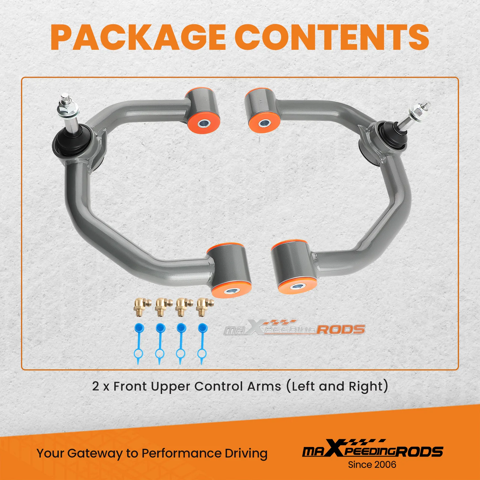 Suspension Front Upper Control Arms 2-4