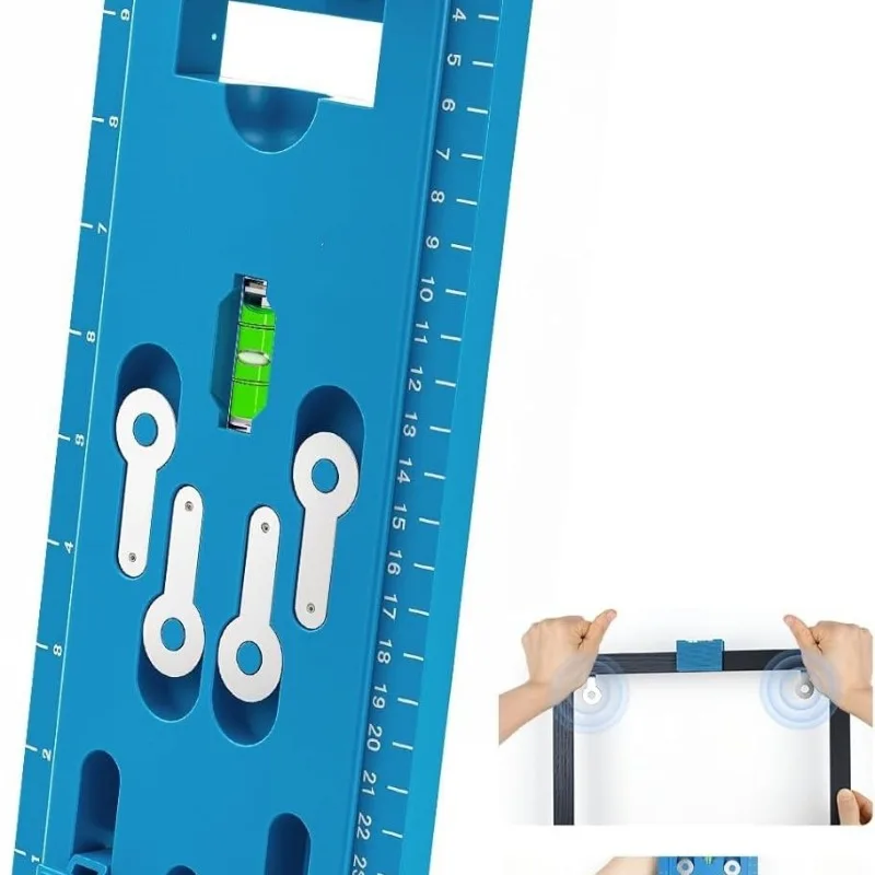 Picture Frame Hanging Ruler Wall Mount Hanging Kit Multifunctional Painting Frame Hook Installation