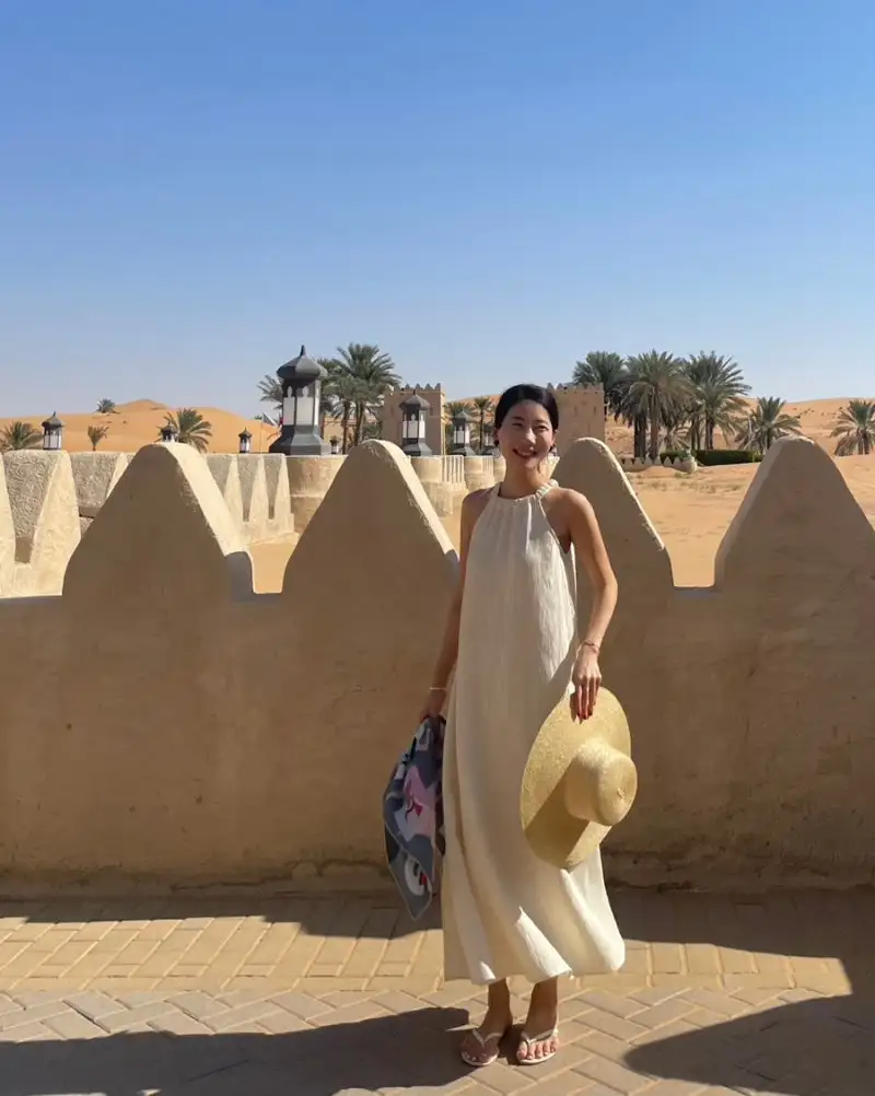 3 ألوان المرأة الصيف حمالة فستان طويل أنيق 2025 قبالة الكتف الرسن طويل ميدي فساتين عطلة الملابس النسائية (ww1550 #4