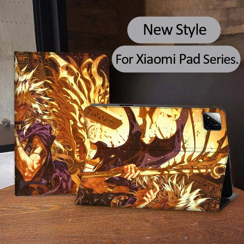 D-Duels M-Monsters Art Anime Per Xiaomi Redmi Mi Pad 4 5 6 6s 7 8 SE Pro 2 11 Plus Max 12.4 11 11.2 12.5 8.7 pollici Custodia per tablet