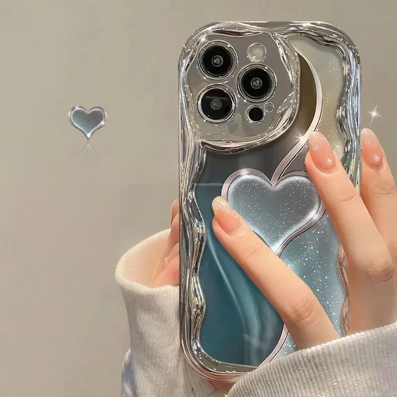 Colorful Love Phone Case For Samsung Galaxy S24 S23 Ultra S20 FE S21 S24 Plus A05 J7 J2 Prime G530 Soft Silicone Cover