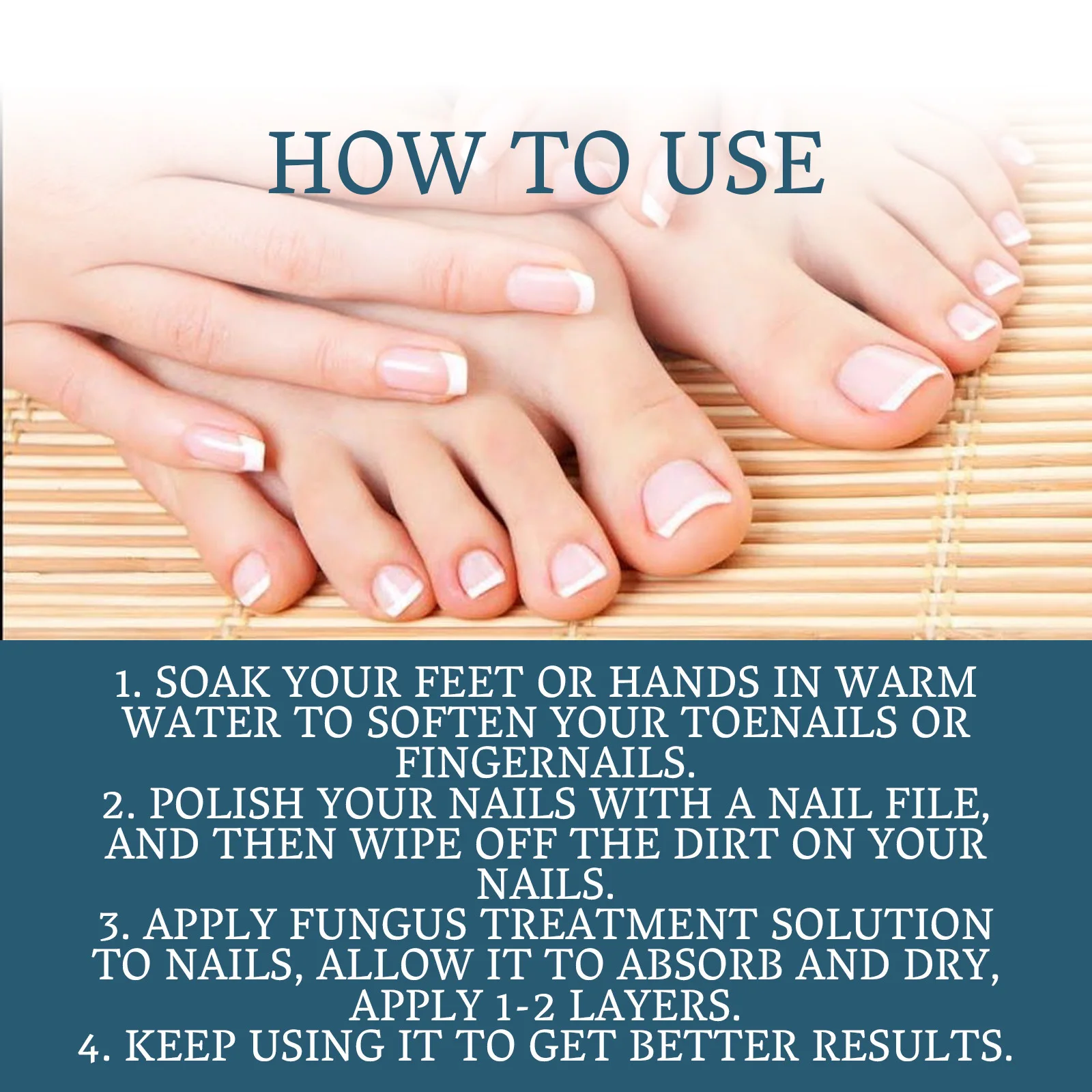 Płyn do pielęgnacji paznokci u stóp na grzybicę, leczenie szarego grzybicy paznokci, onychomikoza, antyinfekcyjny, odżywczy, regenerujący, naprawczy esencja do stóp.