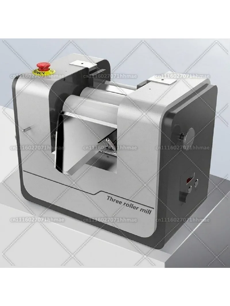 Laboratory Small Manual Three-Roller Grinder Lipstick Paste Fine Grinding Zirconia Ceramic Three-Roller Machine