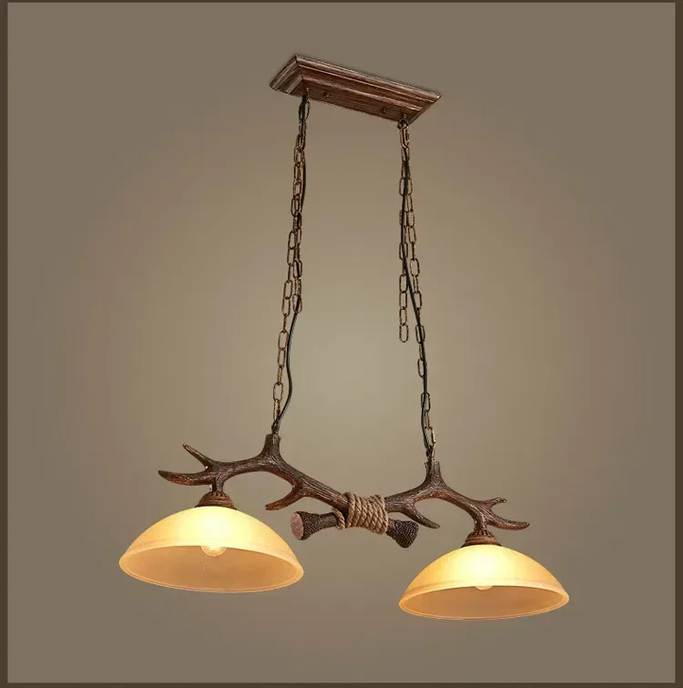 

Horn deer antler chandelier Lighting Kitchen Island Bar Dining room Chandelier Loft Decor Rustci Retro Chandelier Hanging lamp